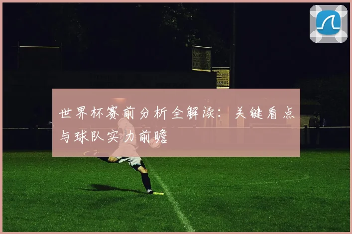 世界杯赛前分析全解读：关键看点与球队实力前瞻