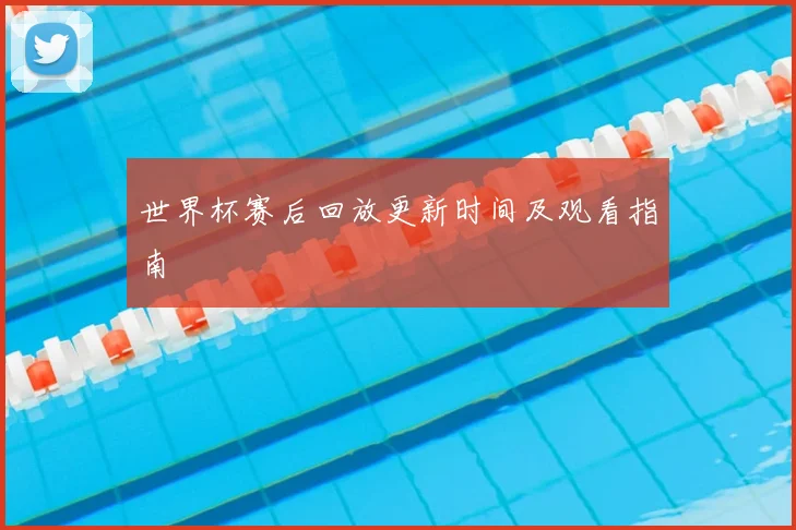 世界杯赛后回放更新时间及观看指南